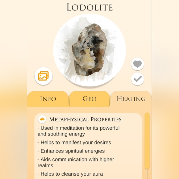 Lodolite Goethite Tibetan Quartz Pendant - Picture 5 of 7